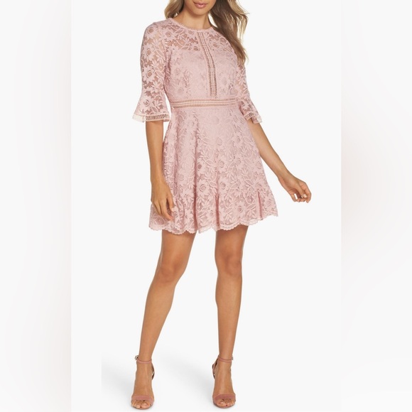 BB DAKOTA by Steve Madden Love on top floral lace dress. Size 8 - Picture 8 of 8